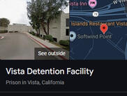 Vista Jail map image Vista Jail location map